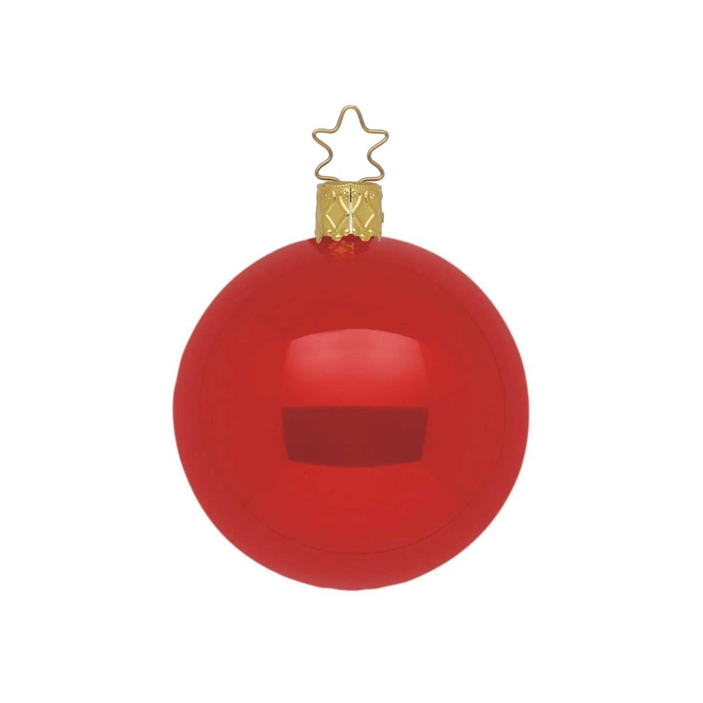 Ball, red pearl, 4.8''