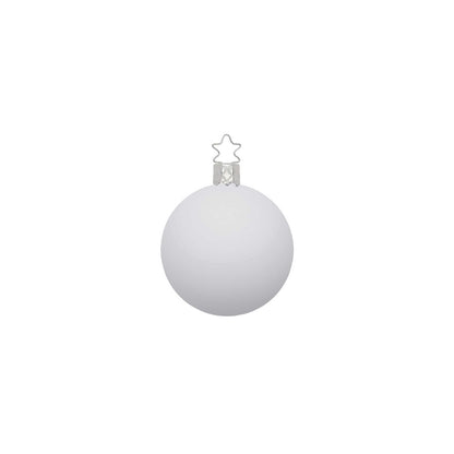 Balls, porcelain white matt, 2.4''