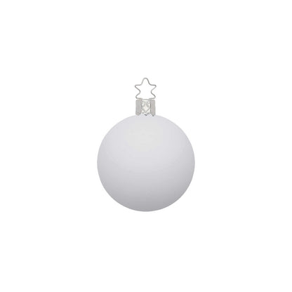 Balls, porcelain white matt, 3.2''