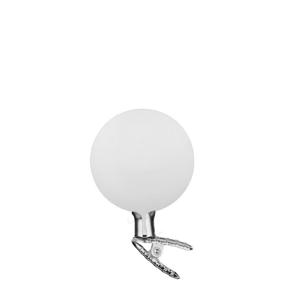 Balls on Clip, porcelain white matt, 3.2''