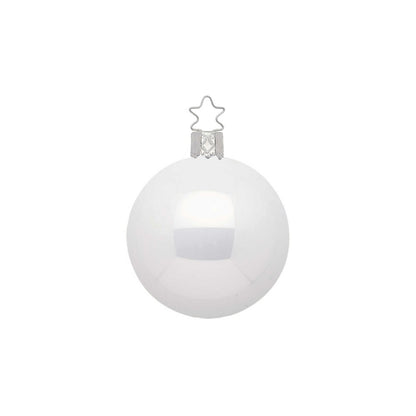 Balls, porcelain white pearl, 4''