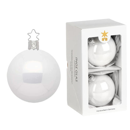 Balls, porcelain white pearl, 4''