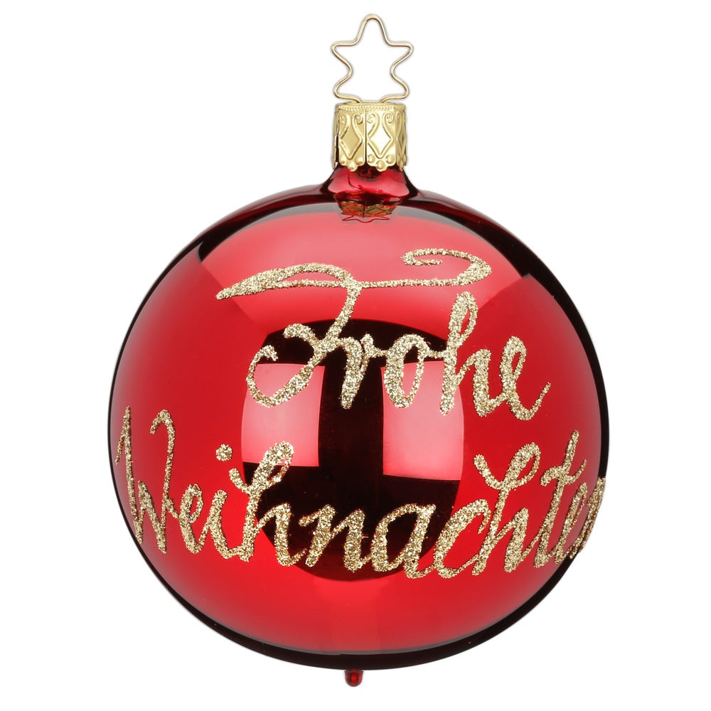 Frohe Weihnachten, 8 cm