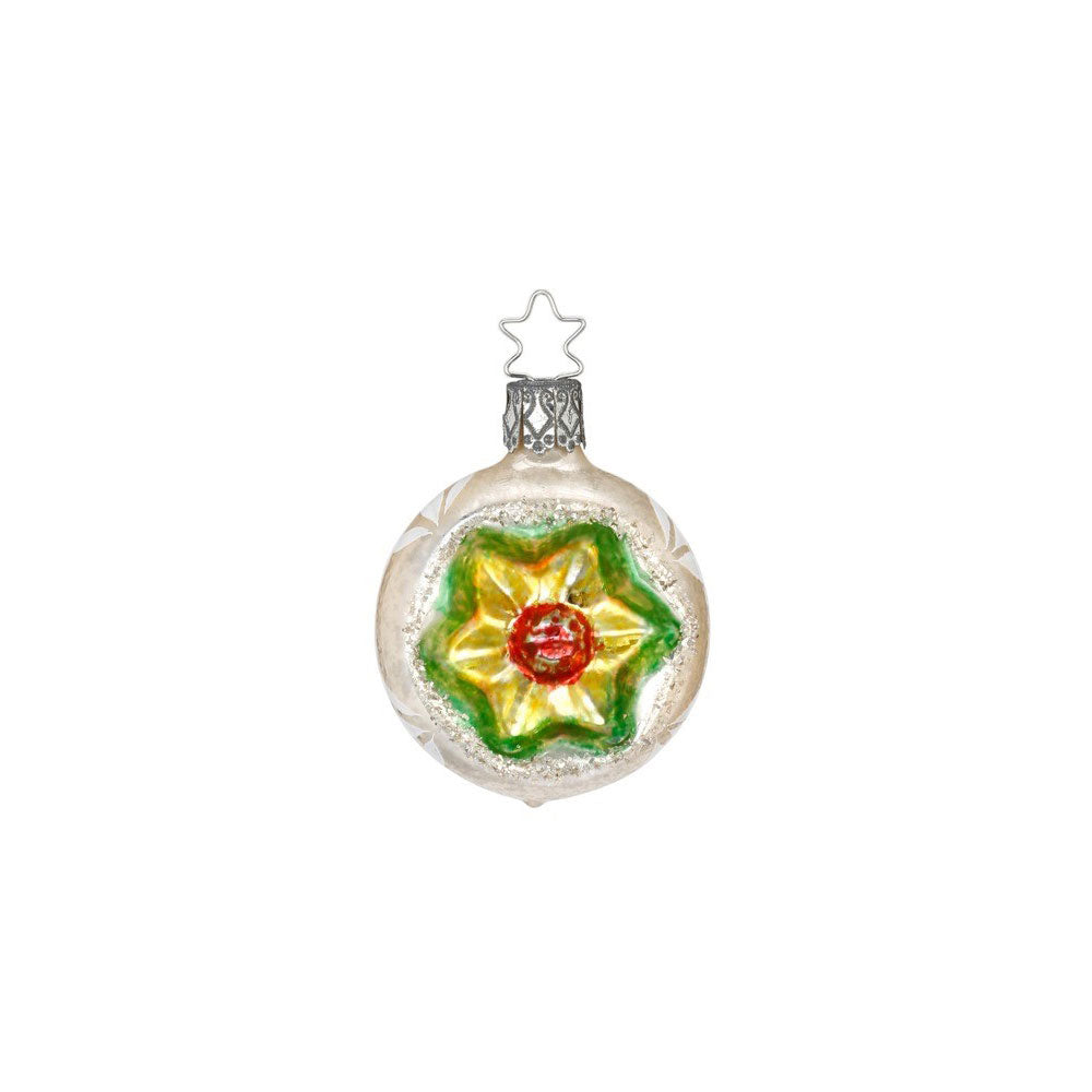 Floral Reflector, green-gold-red, 2.2''