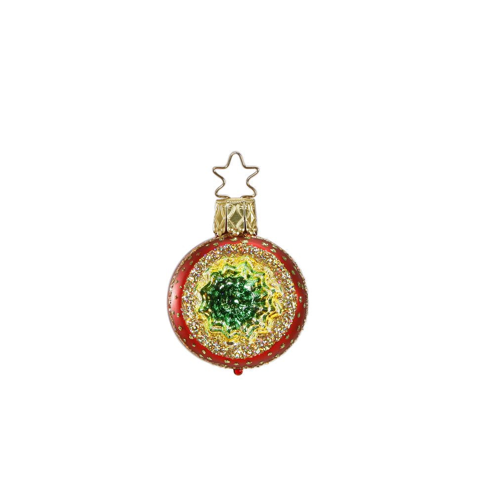 Funkelnder Reflex, rot, 4 cm