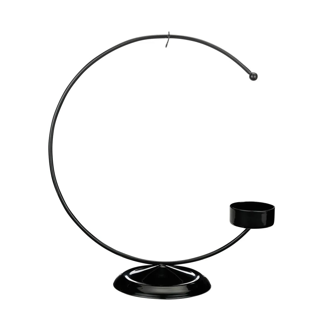 Ornamentständer, schwarz, 20 cm